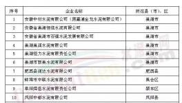 中材、中聯(lián)水泥等13家企業(yè)被列審核名單