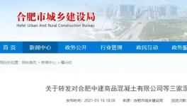 連發(fā)多起安全事故！三家混凝土企業(yè)被處理！