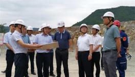 廣州市長前往旺蒼水泥開展石灰?guī)r調(diào)研！