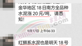 23個省水泥價格下跌！修復上漲來了！