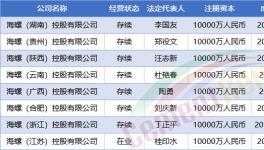 大動作！中建材、海螺、紅獅成立35家新公司！